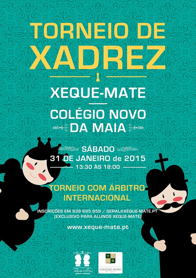 Torneio de Xadrez Xeque-Mate no Colégio Novo da Maia 2015 on Vimeo